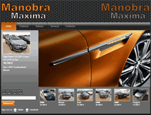 Tablet Screenshot of manobramaxima.com